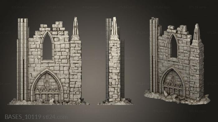 Bases (patches Ruins Ruin, BASES_10119) 3D models for cnc