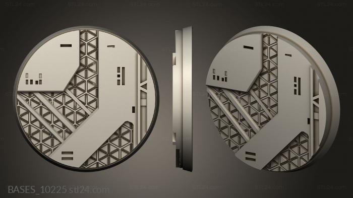 Bases (CYBEREX, BASES_10225) 3D models for cnc