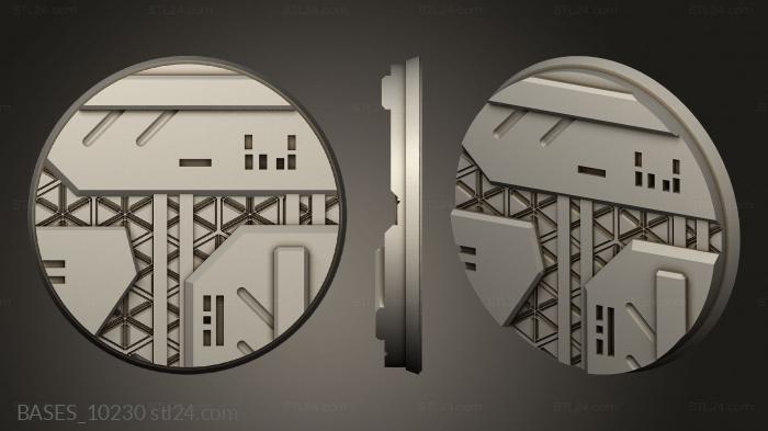 Bases (CYBEREX, BASES_10230) 3D models for cnc