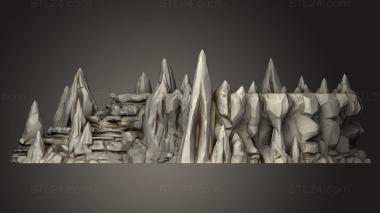 Bases (Raised Caverns, BASES_10301) 3D models for cnc