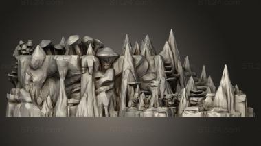 Bases (Raised Shroom Caverns Mushroom, BASES_10307) 3D models for cnc