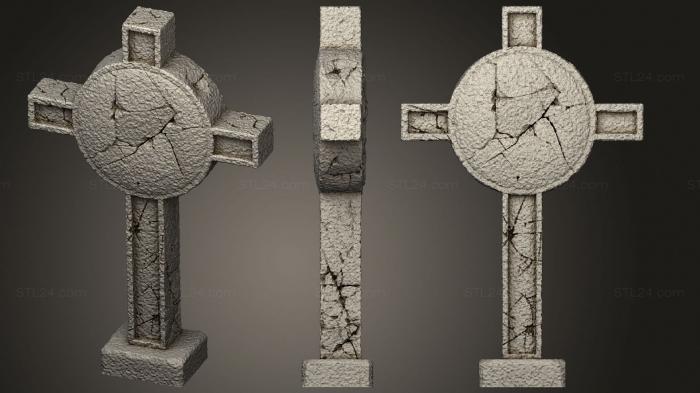 Bases (base graveyard scenery c, BASES_1032) 3D models for cnc