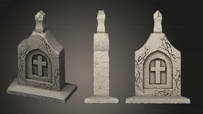 Bases (base graveyard scenery g, BASES_1036) 3D models for cnc