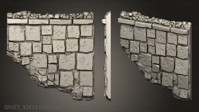 Bases (Roads Ruin Ruins, BASES_10421) 3D models for cnc