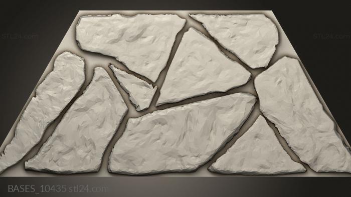 Bases (Floors and Ruins, BASES_10435) 3D models for cnc