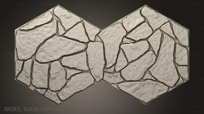 Bases (Floors and Ruins, BASES_10436) 3D models for cnc