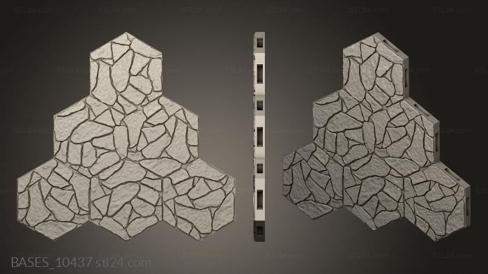 Bases (Floors and Ruins, BASES_10437) 3D models for cnc