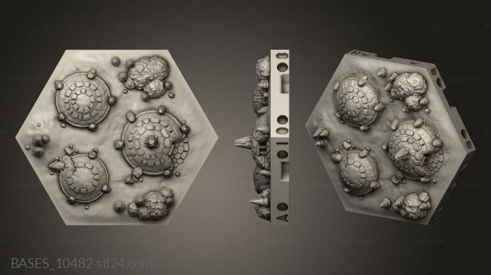 Bases (Ruins, BASES_10482) 3D models for cnc