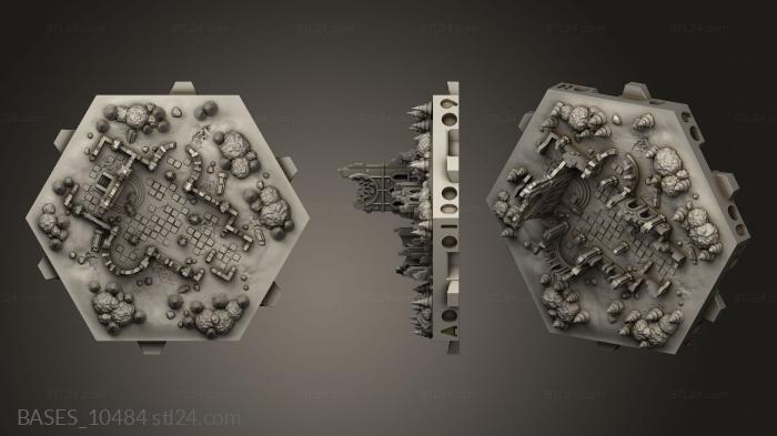 Bases (Ruins TABS, BASES_10484) 3D models for cnc