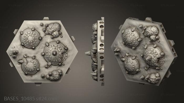 Bases (Ruins TABS, BASES_10485) 3D models for cnc