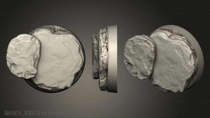 Bases (Rock platforms, BASES_10878) 3D models for cnc