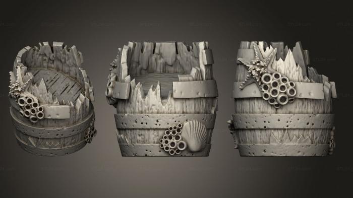 Bases (base pirate scenery e, BASES_1100) 3D models for cnc