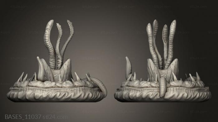 Bases (Sand Worm Closed, BASES_11037) 3D models for cnc