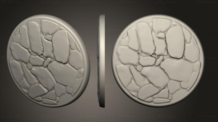 Bases (Base Rhino Champion Large, BASES_1129) 3D models for cnc