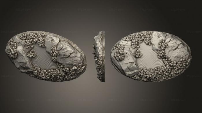 Bases (base skulls bones 170x105mm t, BASES_1181) 3D models for cnc