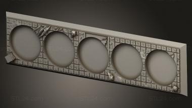 Bases (Trey, BASES_11825) 3D models for cnc