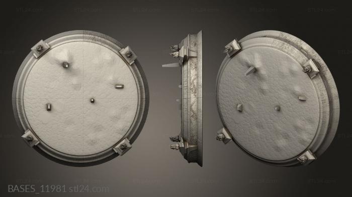 Bases (Jura dd, BASES_11981) 3D models for cnc