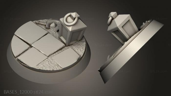 Bases (Vampires, BASES_12000) 3D models for cnc