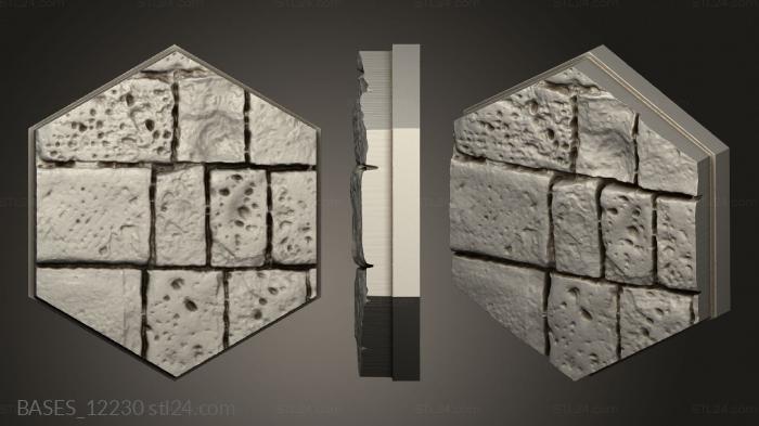Bases (Vikings Dwarven Ruins, BASES_12230) 3D models for cnc