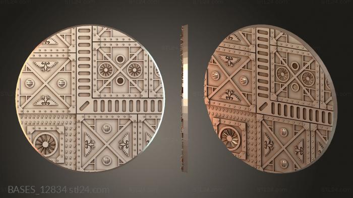 Bases (BASES_12834) 3D models for cnc