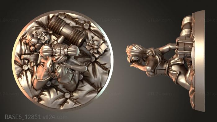 Bases (BASES_12851) 3D models for cnc
