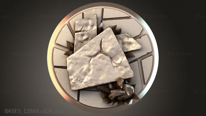 Bases (BASES_12868) 3D models for cnc