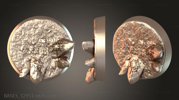Bases (BASES_12951) 3D models for cnc