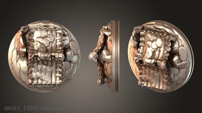 Bases (BASES_13000) 3D models for cnc