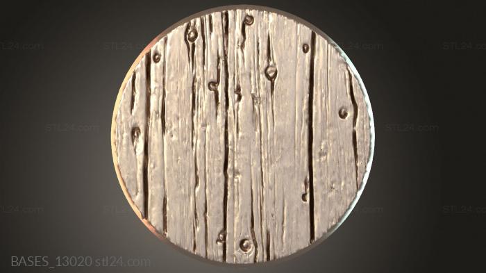 Bases (BASES_13020) 3D models for cnc