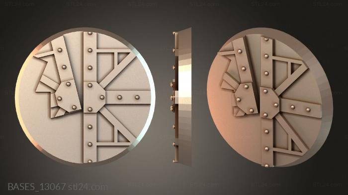 Bases (BASES_13067) 3D models for cnc