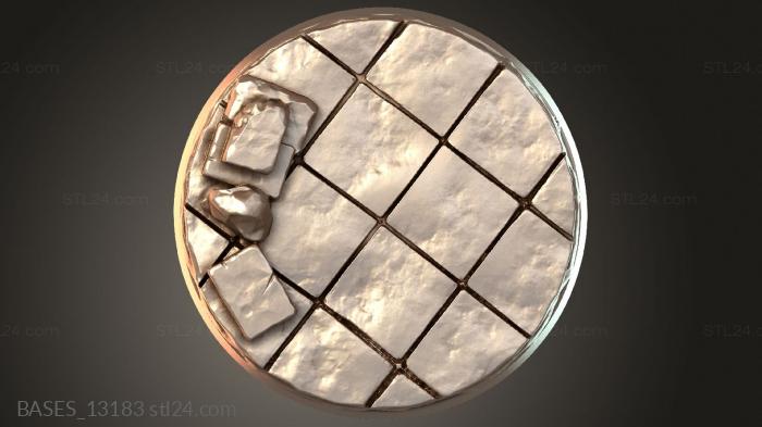 Bases (BASES_13183) 3D models for cnc