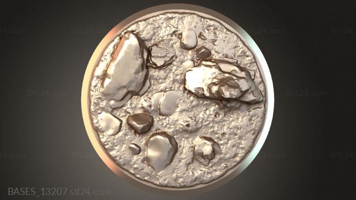 Bases (BASES_13207) 3D models for cnc