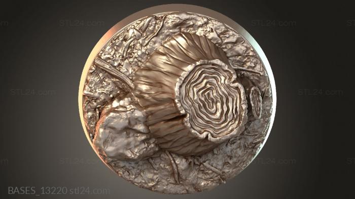 Bases (BASES_13220) 3D models for cnc