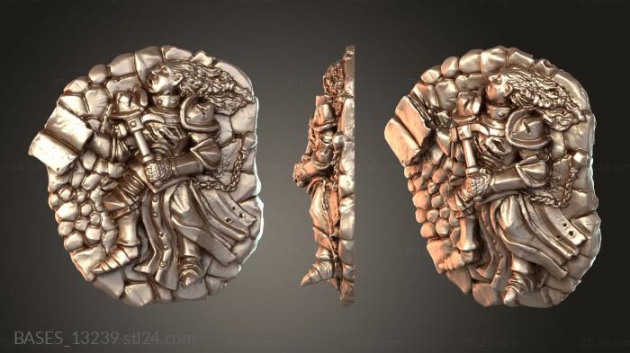 Bases (BASES_13239) 3D models for cnc