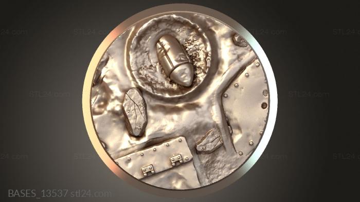 Bases (BASES_13537) 3D models for cnc