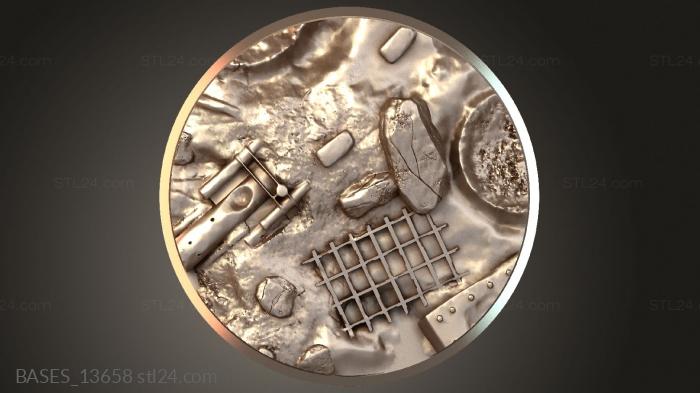 Bases (BASES_13658) 3D models for cnc
