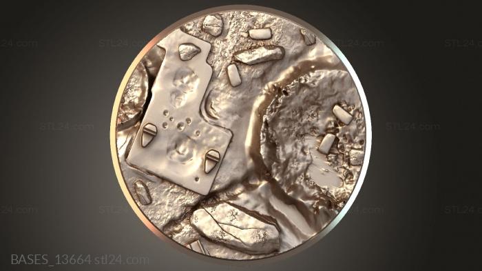 Bases (BASES_13664) 3D models for cnc