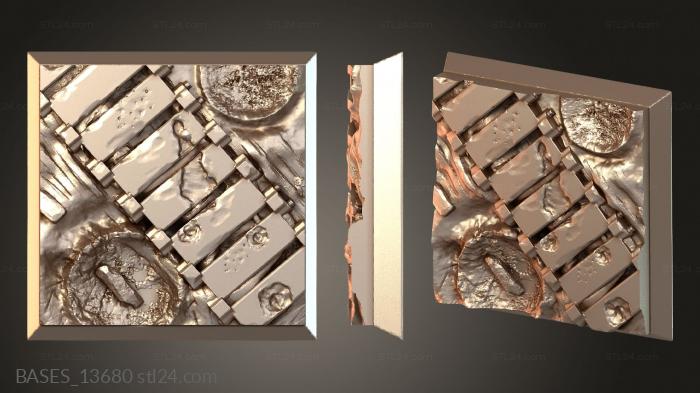 Bases (BASES_13680) 3D models for cnc