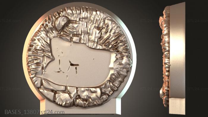 Bases (BASES_13807) 3D models for cnc