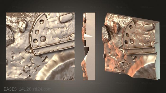 Bases (BASES_14128) 3D models for cnc