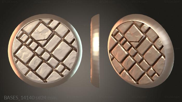 Bases (BASES_14140) 3D models for cnc
