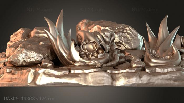 Bases (BASES_14308) 3D models for cnc