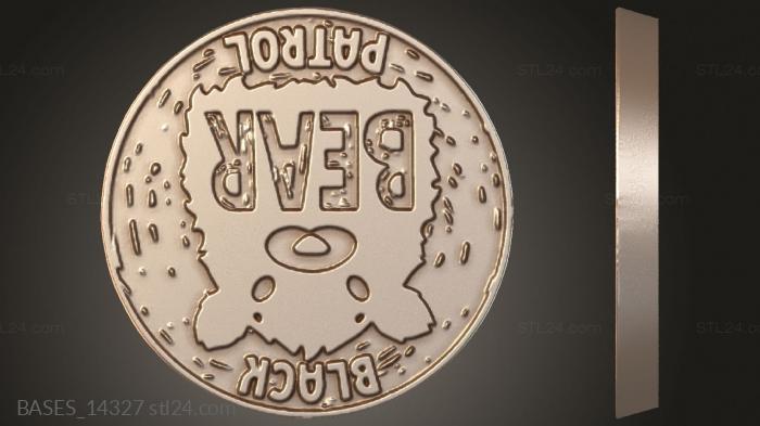 Bases (BASES_14327) 3D models for cnc