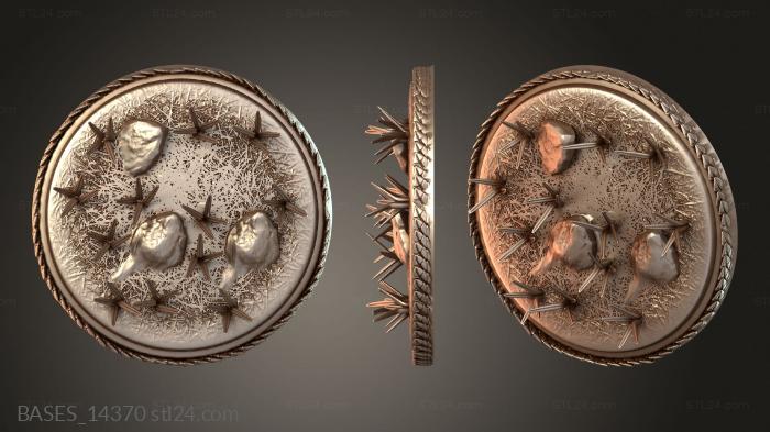 Bases (BASES_14370) 3D models for cnc