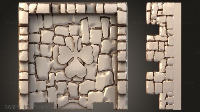 Bases (BASES_14375) 3D models for cnc