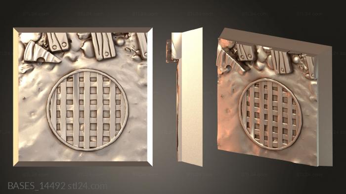 Bases (BASES_14492) 3D models for cnc