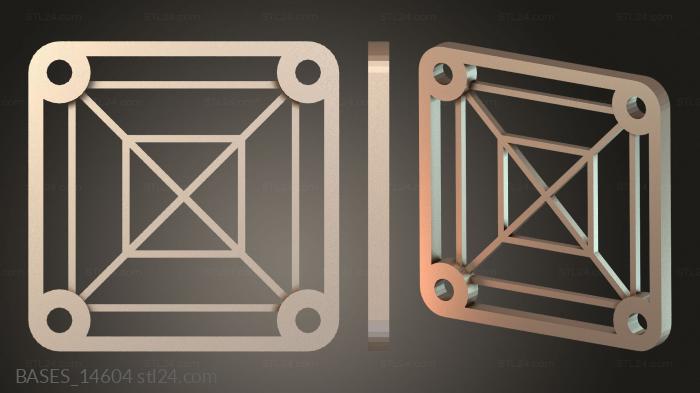 Bases (BASES_14604) 3D models for cnc