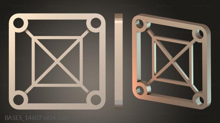 Bases (BASES_14607) 3D models for cnc