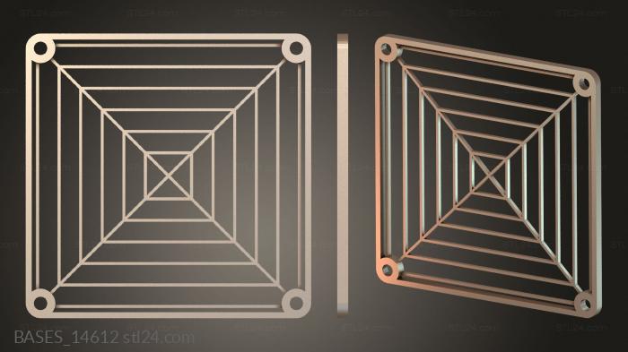 Bases (BASES_14612) 3D models for cnc