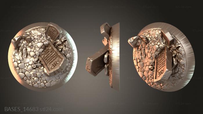 Bases (BASES_14683) 3D models for cnc